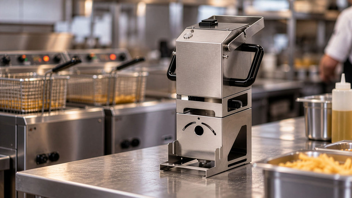 How to Filter Frying Oil Without a Built-In Filtration System