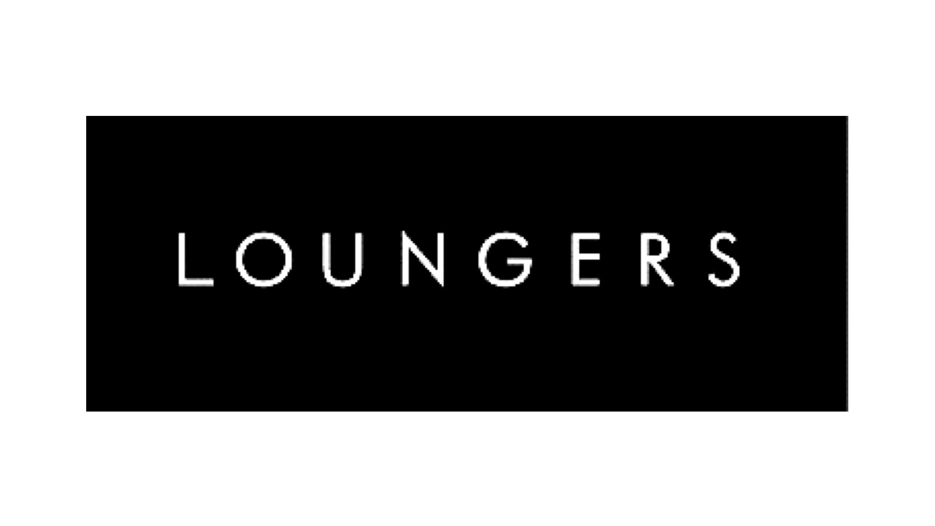 Loungers logo on a white background