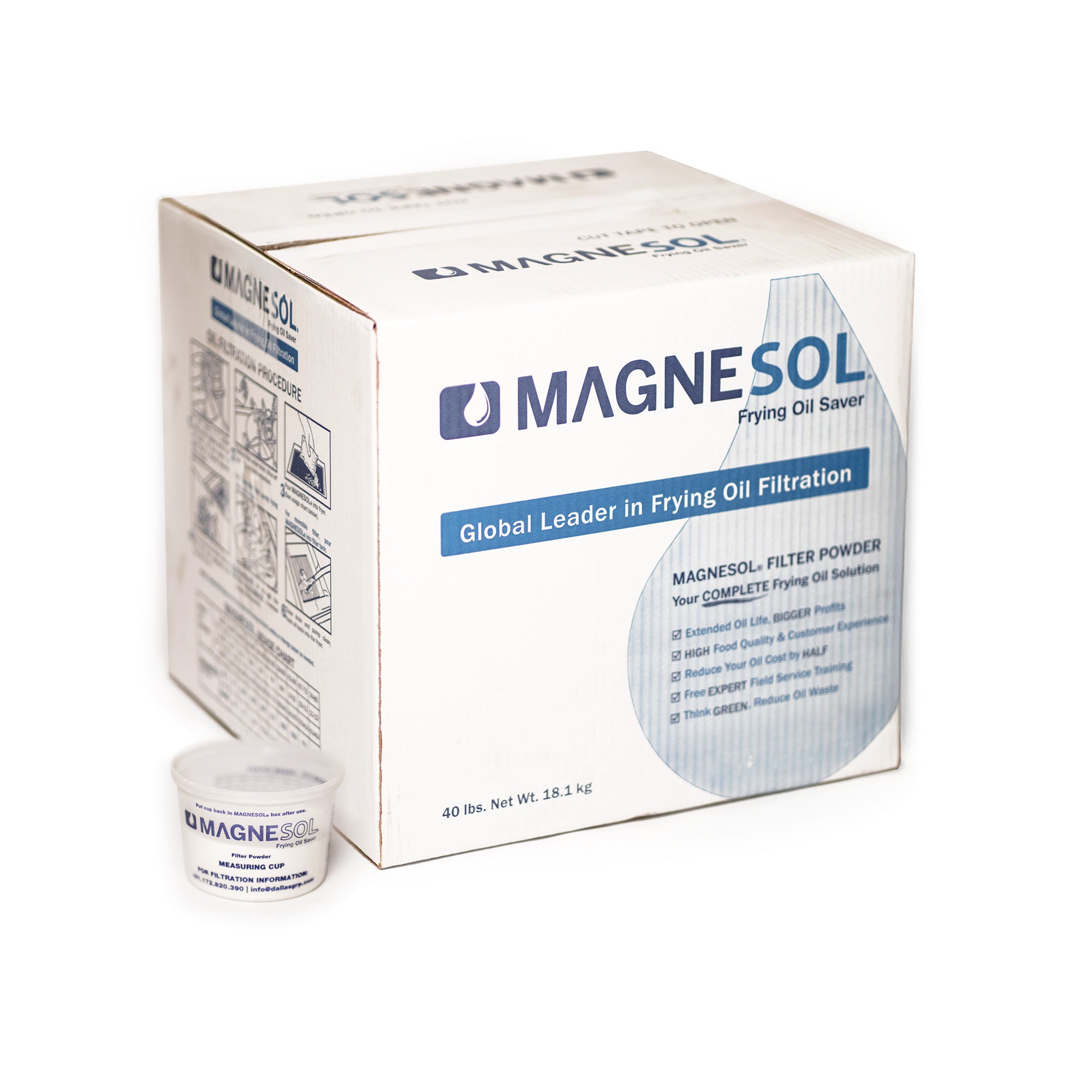 Magnesol Filter Powder